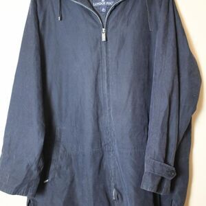 vintage london fog suede jacket